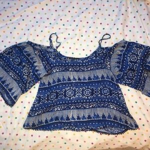 Flowy Off the Shoulder Top